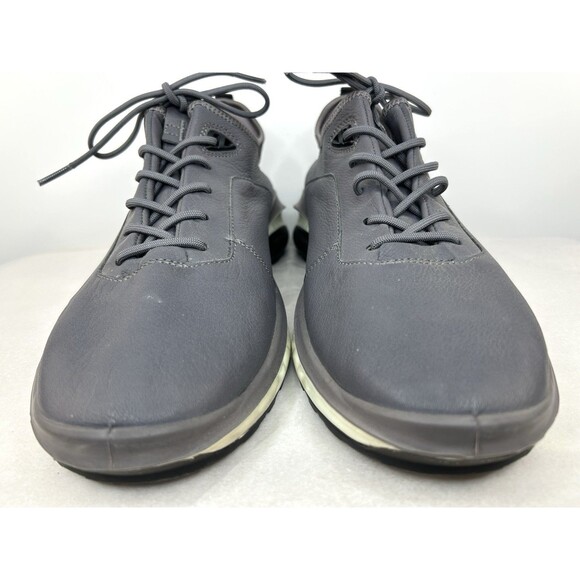 ECCO St. 360 Leather Sneaker Men\'s Gravity Gray Size 12.0 ~ 12.5 M 821344